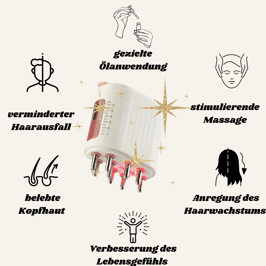 HairVibe Pro I Kopfhautmassagegerät