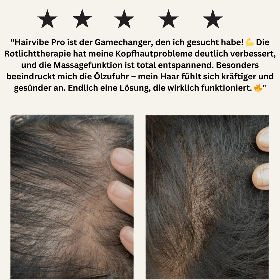 HairVibe Pro I Kopfhautmassagegerät