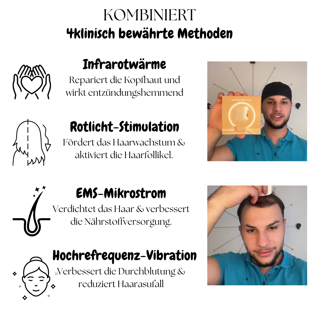 HairVibe Pro I Kopfhautmassagegerät